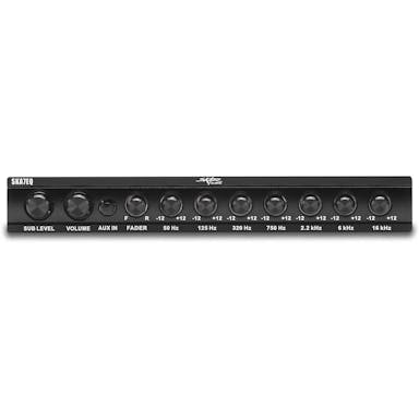 Featured Product Photo 2 for SKA7EQ | 7 Band 1/2 DIN Car Audio Pre-Amp Graphic Equalizer