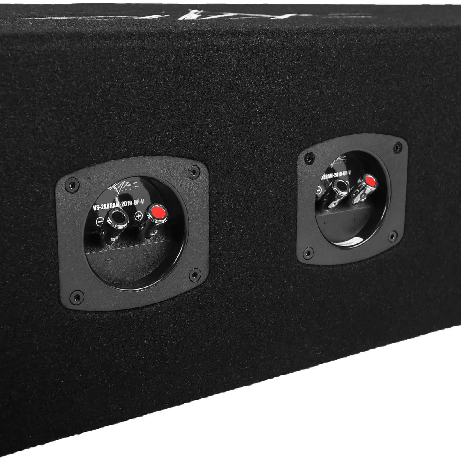 Featured Product Photo 6 for 2019-2025 Ram 1500 (5th Gen) Crew Cab Compatible Dual 8" Ported Subwoofer Enclosure