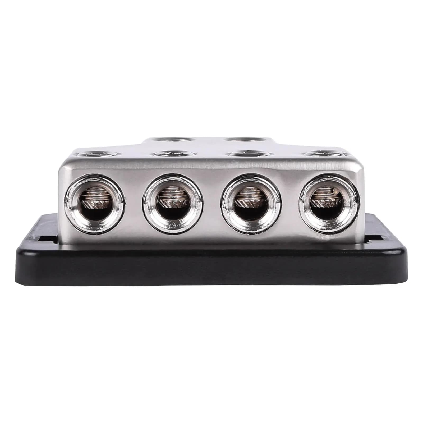 Featured Product Photo 3 for SK-DIST-BLK5 | Dual 4 Gauge to Quad 4/8 Gauge Power Distribution Block