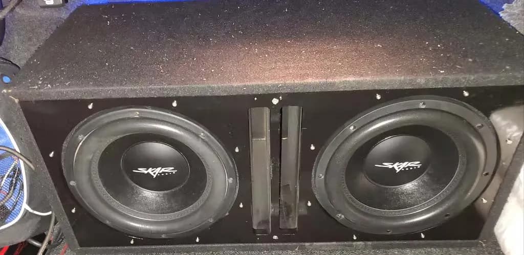 Skar Audio DDX-12 D2 12 1500 Watt Max Power Dual 2 Ohm Car Subwoofer 