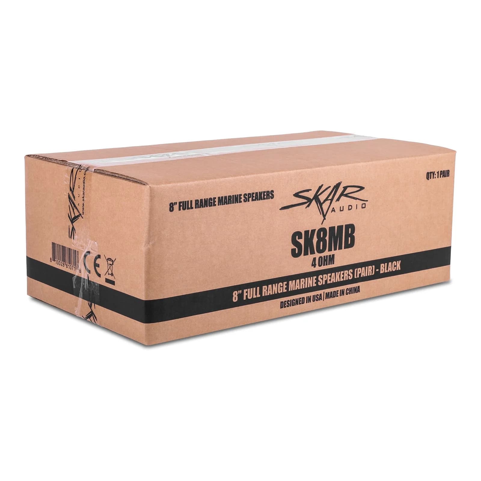 Featured Product Photo 6 for SK8MB | Marine 8" Full Range 2-Way 500 Watt Speakers - Black (Pair)