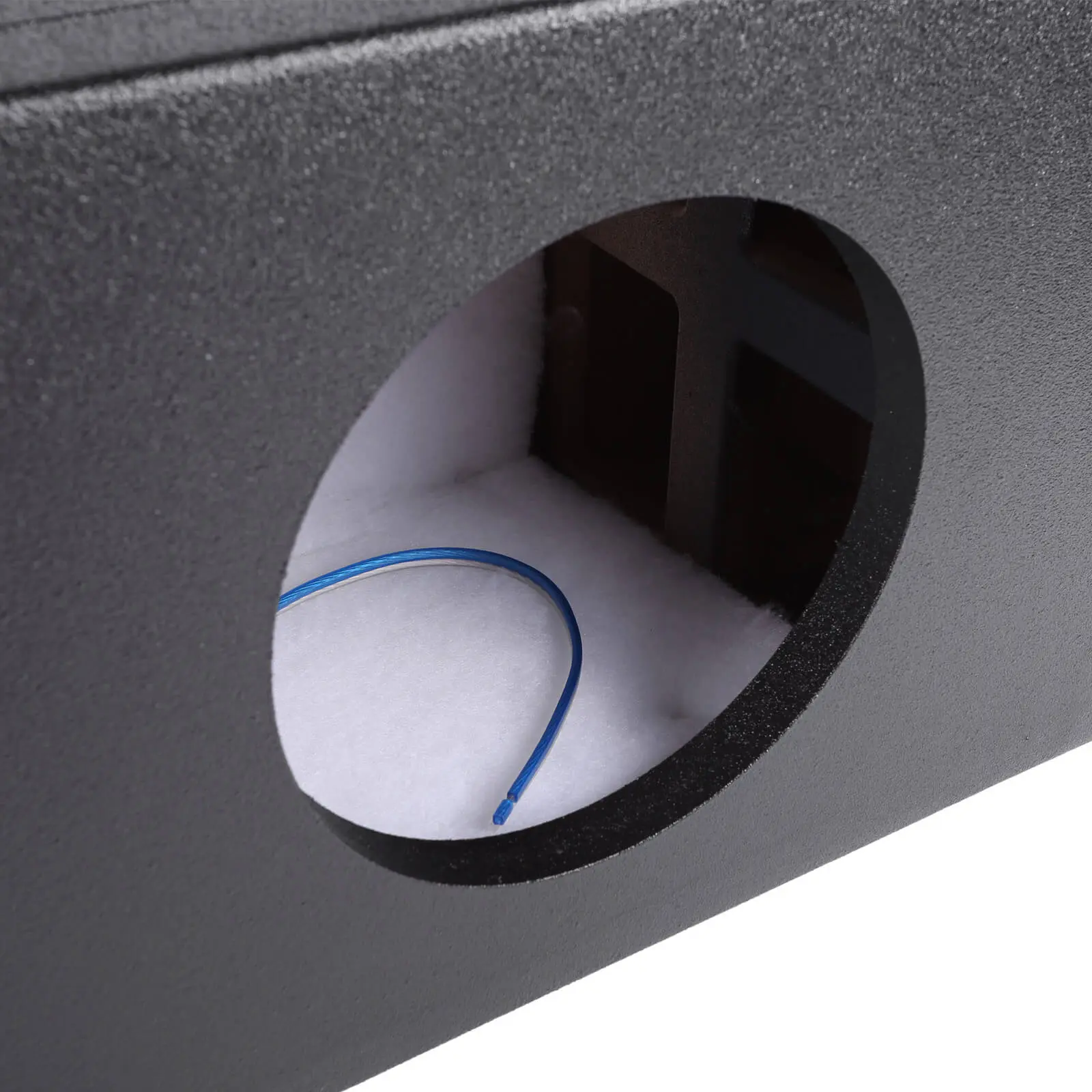 Single 10" 'SPL Series' Armor Coated Ported Subwoofer Enclosure #8