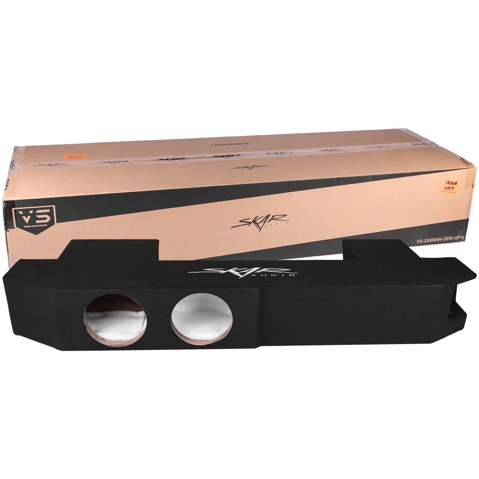 2019-2025 Ram 1500 (5th Gen) Crew Cab Compatible Dual 8" Ported Subwoofer Enclosure #9