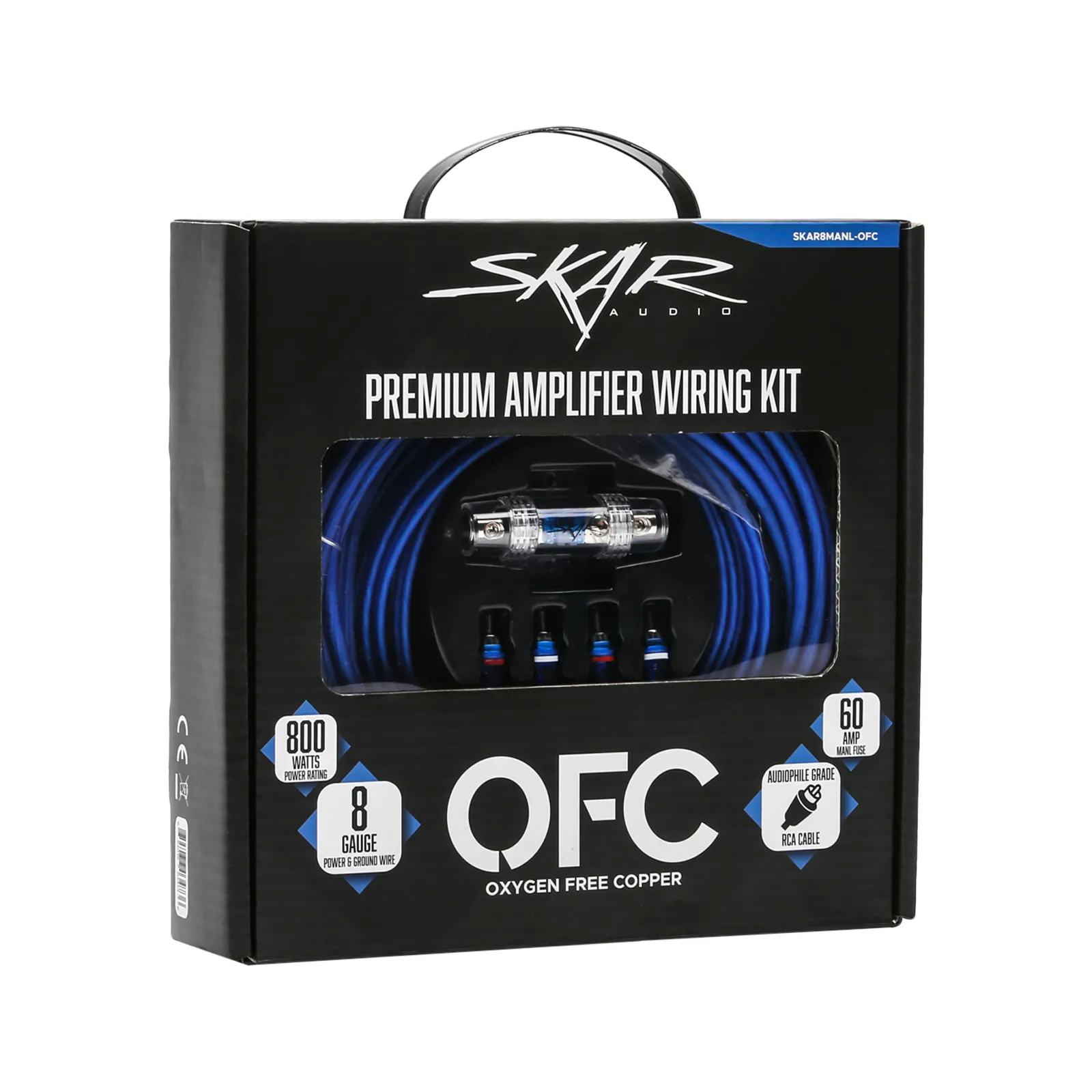 SKAR8MANL-OFC | 8 Gauge - 800 Watt OFC Amplifier Wiring Kit #3