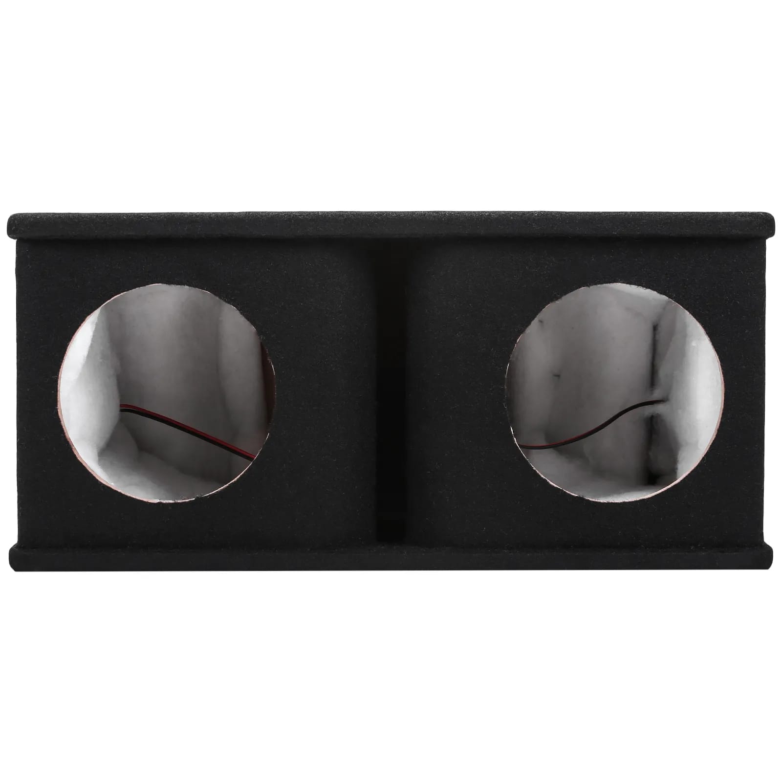 Dual 8 inch ported subwoofer box sales