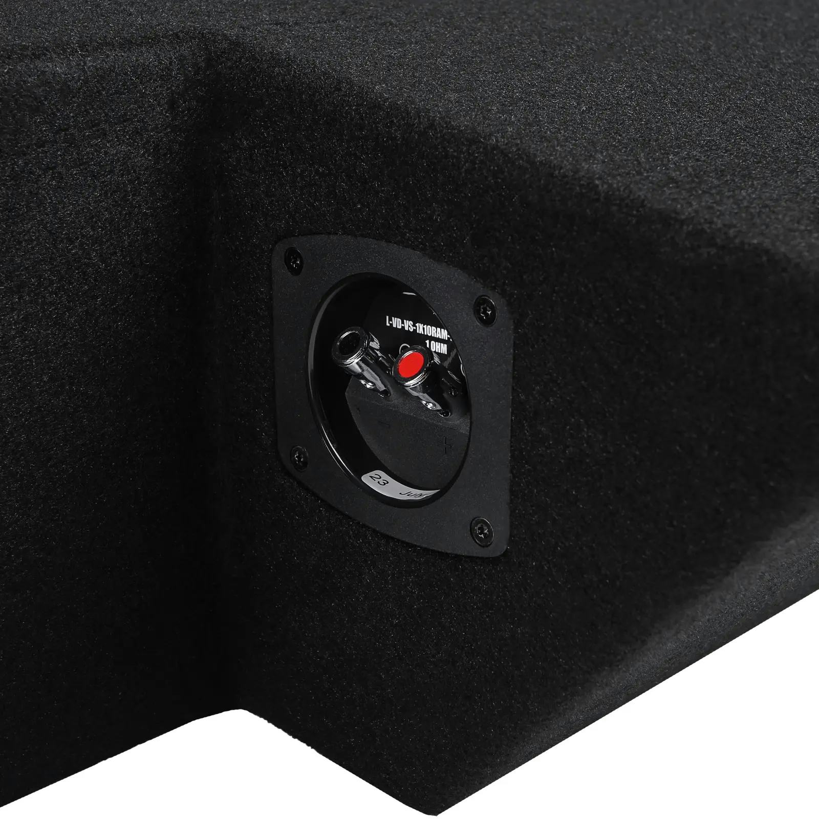 Single 10" 800W Max Power Loaded Subwoofer Enclosure Compatible with 2019-2024 Ram 1500 (5th Gen) Crew Cab Trucks #8