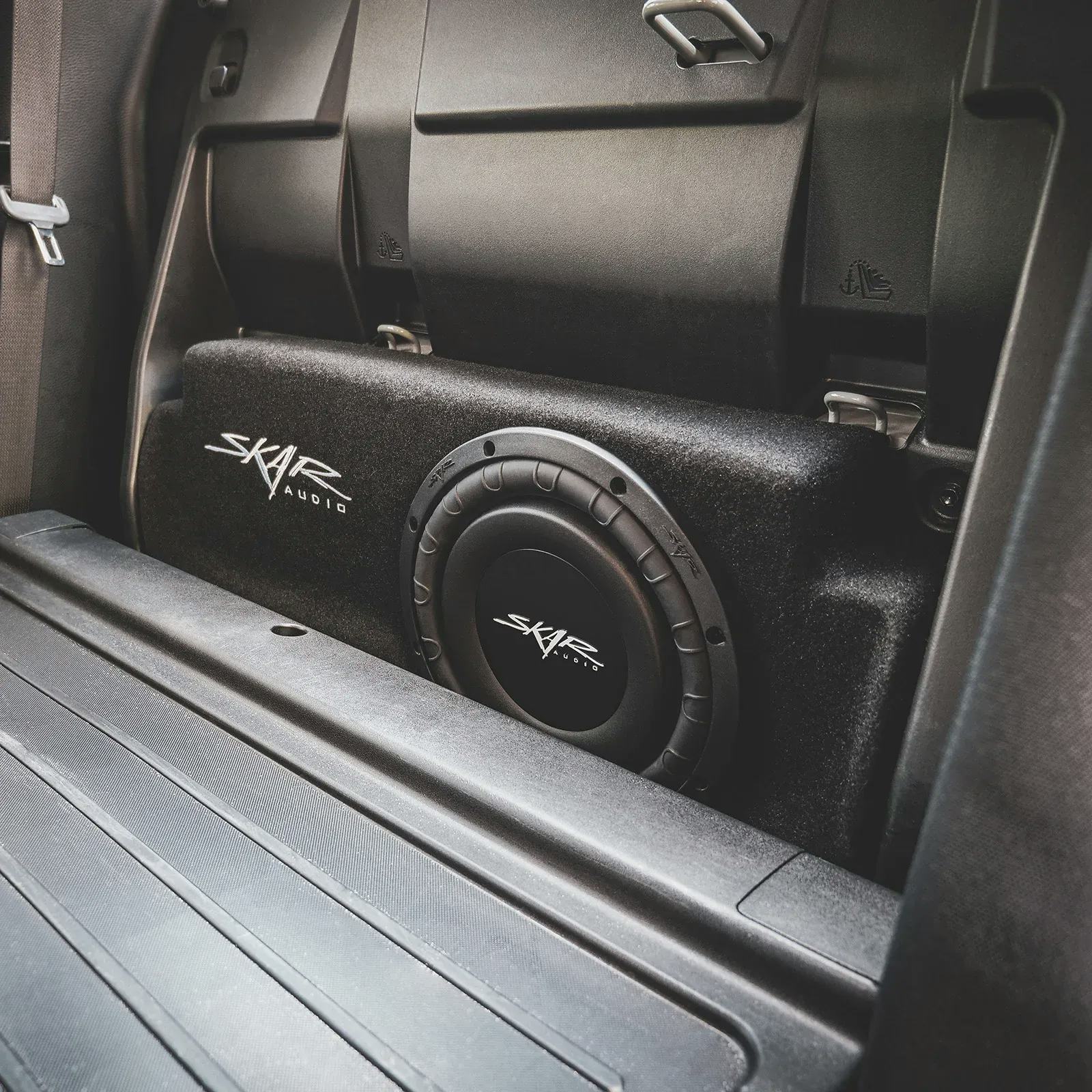 Single 10" 1,000W Max Power Loaded Subwoofer Enclosure Compatible with 2016-Up Toyota Tacoma Double Cab Max Trucks #8