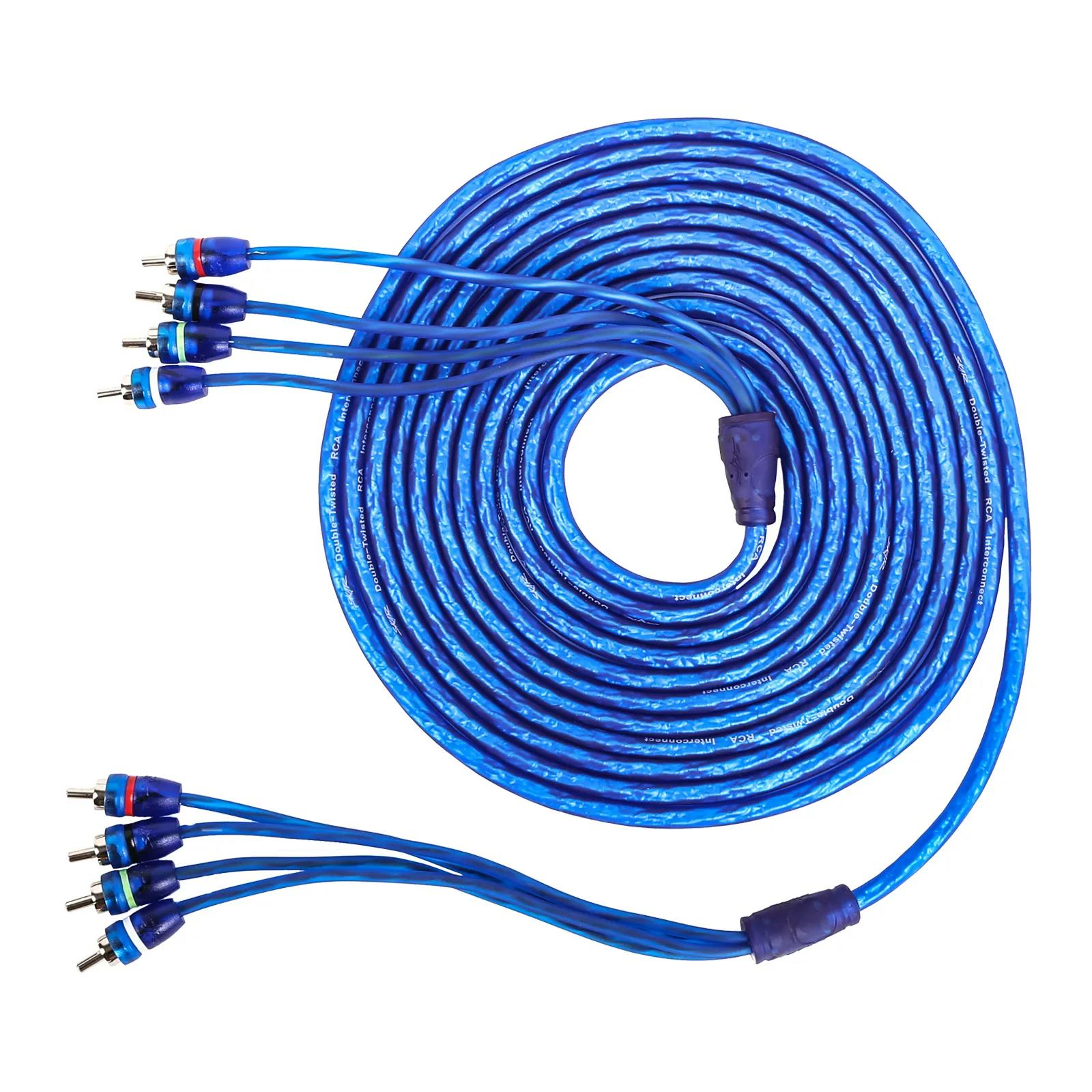 SKAR4CH-RCA17  17 Ft 4-Channel Twisted Pair RCA Interconnect