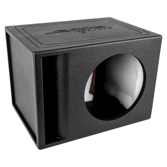 Single 12" Armor Coated Ported Subwoofer Enclosure