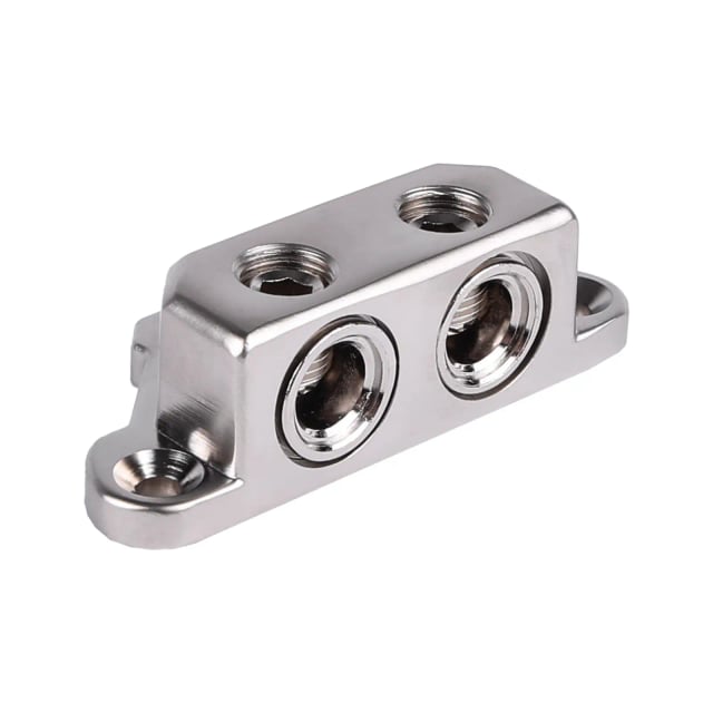 SK-GRND-BLK2 | Dual Input 1/0 or 4 Gauge Ground Termination Block