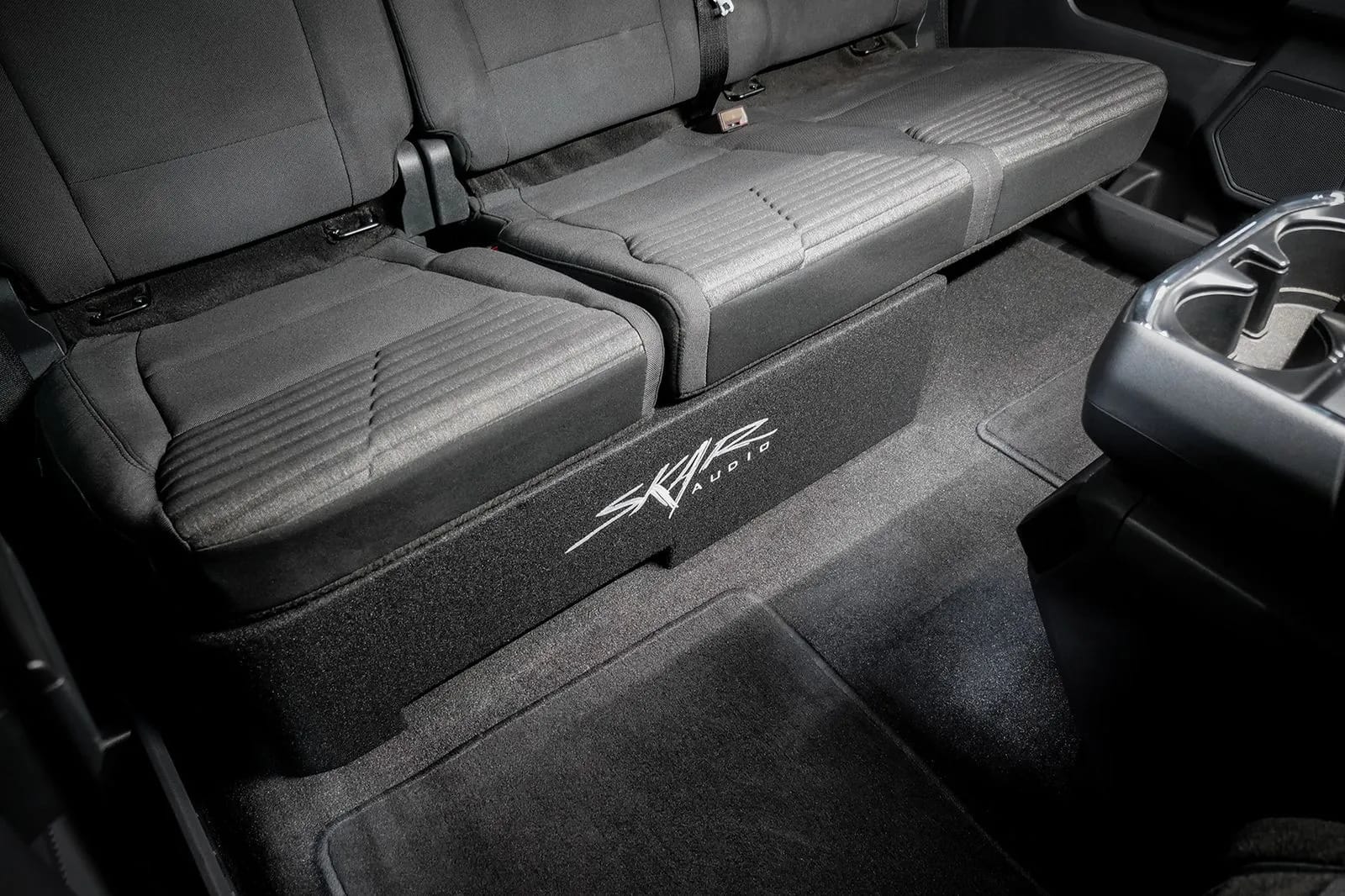 2015-2026 Ford F-150 Super Crew Cab Compatible Single 10" Ported Subwoofer Enclosure #10