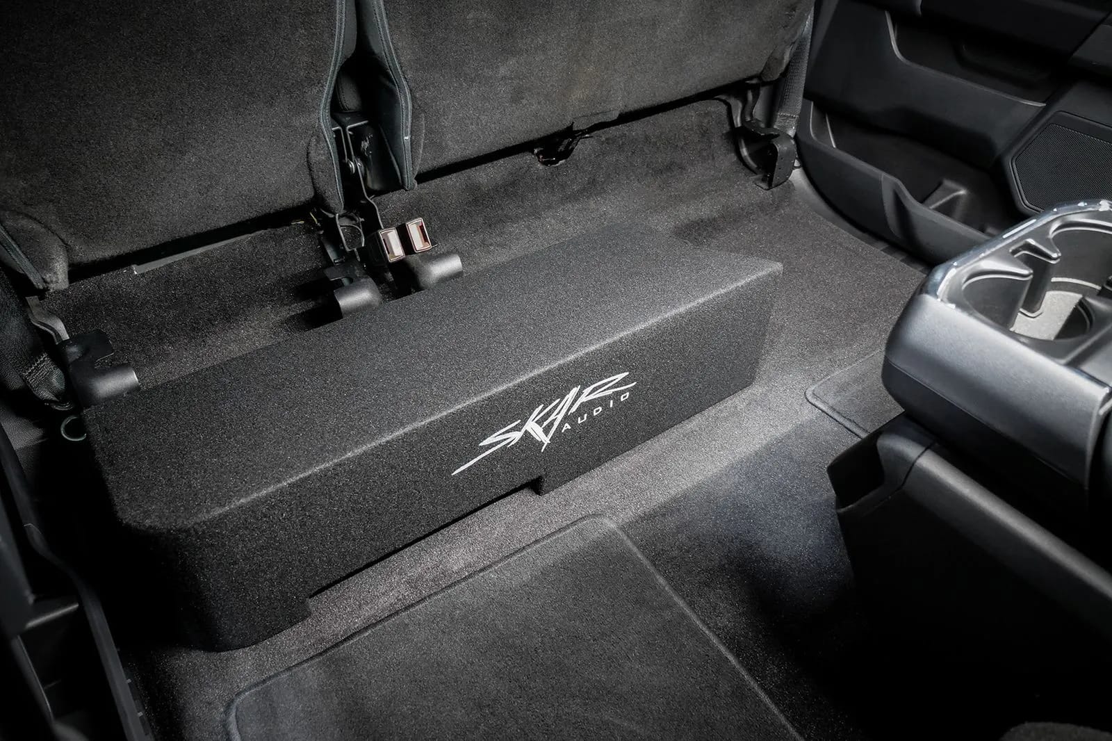 2015-2026 Ford F-150 Super Crew Cab Compatible Single 10" Ported Subwoofer Enclosure #11