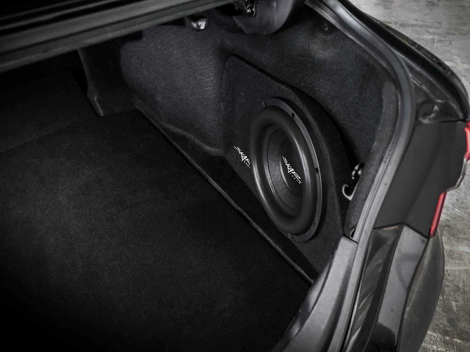 Featured Product Photo 9 for 2018-2025 Toyota Camry Compatible Single 12" Sealed Subwoofer Enclosure