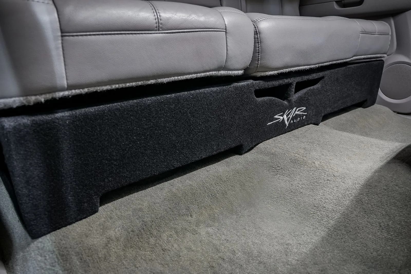 2007-2013 Chevy Silverado & GMC Sierra Crew Cab Compatible Dual 10" Subwoofer Enclosure #12
