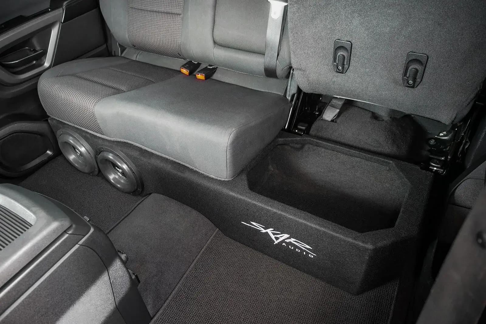 Featured Product Photo 11 for 2004-2015 Nissan Titan Crew Cab Compatible Dual 8" Ported Subwoofer Enclosure