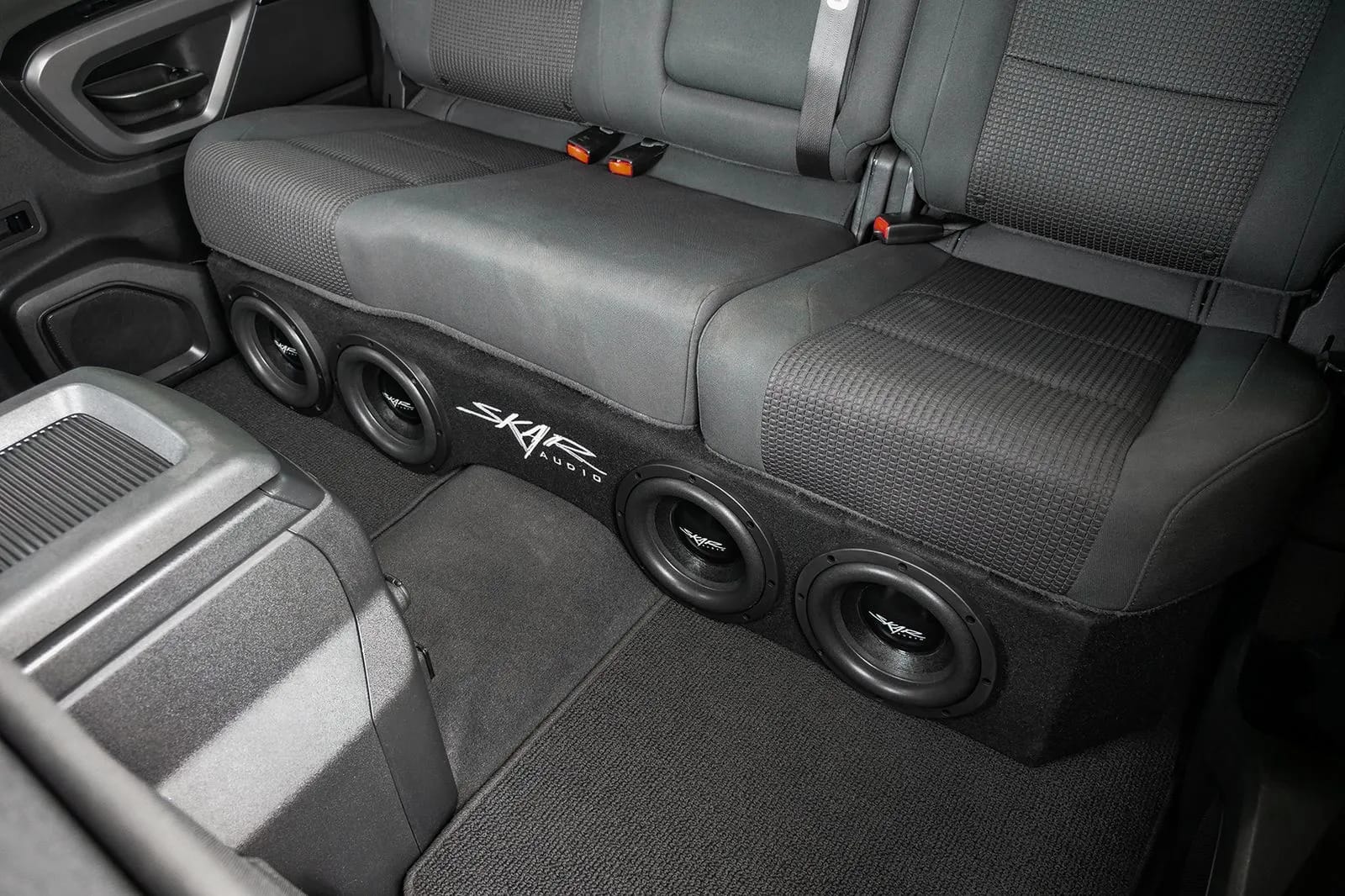 2004-2015 Nissan Titan Crew Cab Compatible Quad 8" Ported Subwoofer Enclosure #9