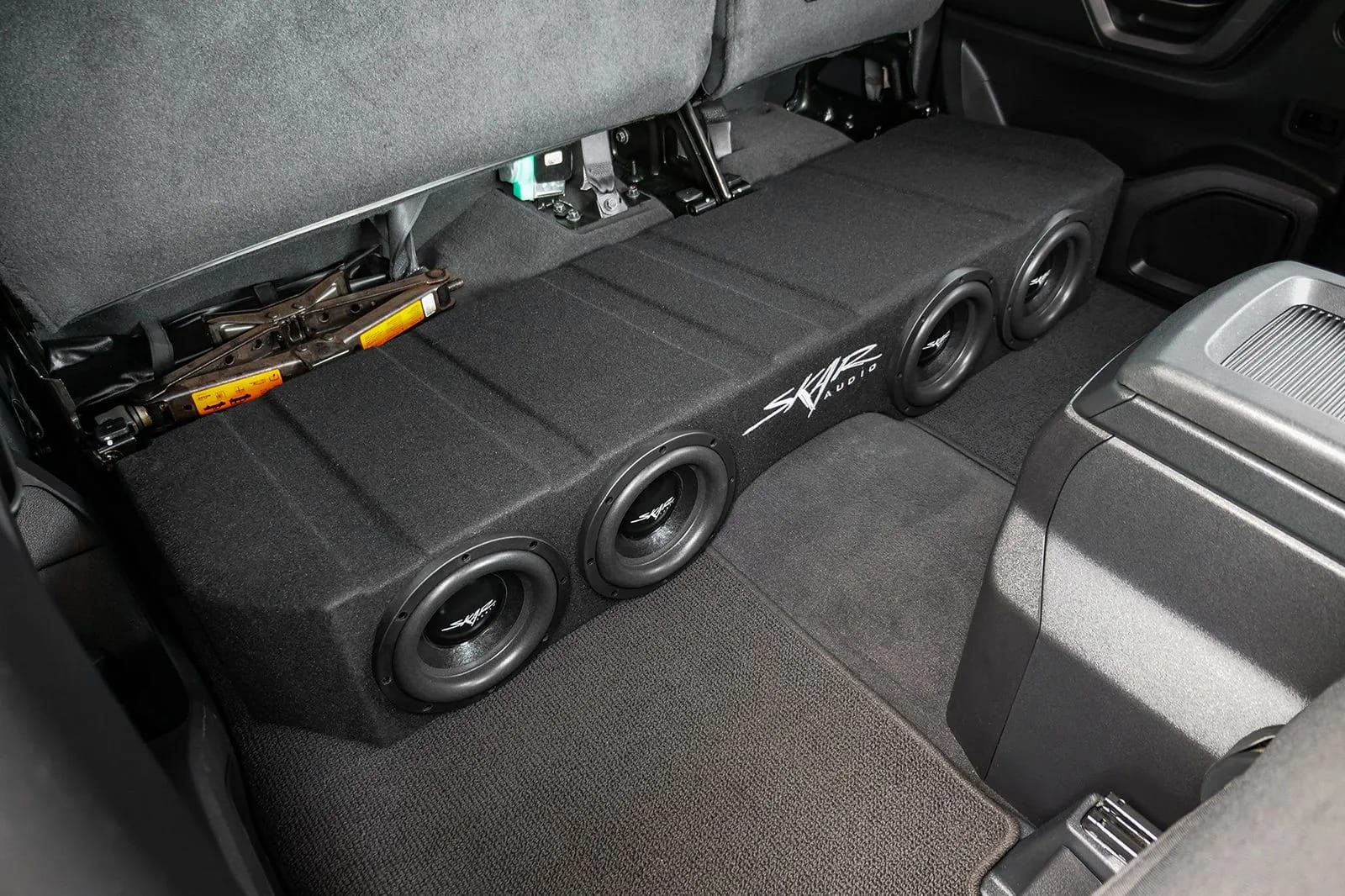 2004-2015 Nissan Titan Crew Cab Compatible Quad 8" Ported Subwoofer Enclosure #12