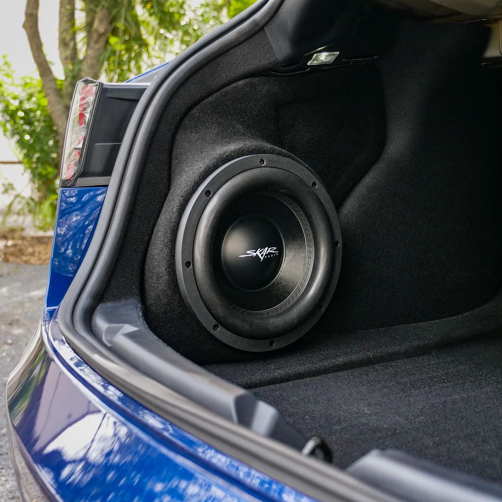 Single 10" 800W Max Power Loaded Subwoofer Enclosure Compatible with 2017-2023 Tesla Model 3 Vehicles #9