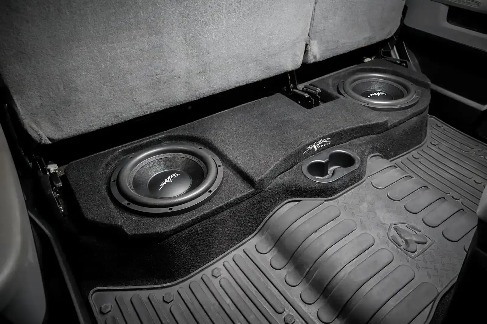 Dual 12" 1,600W Max Power Loaded Subwoofer Enclosure Compatible with 2002-2018 Dodge Ram Crew & Quad Cab Trucks #10