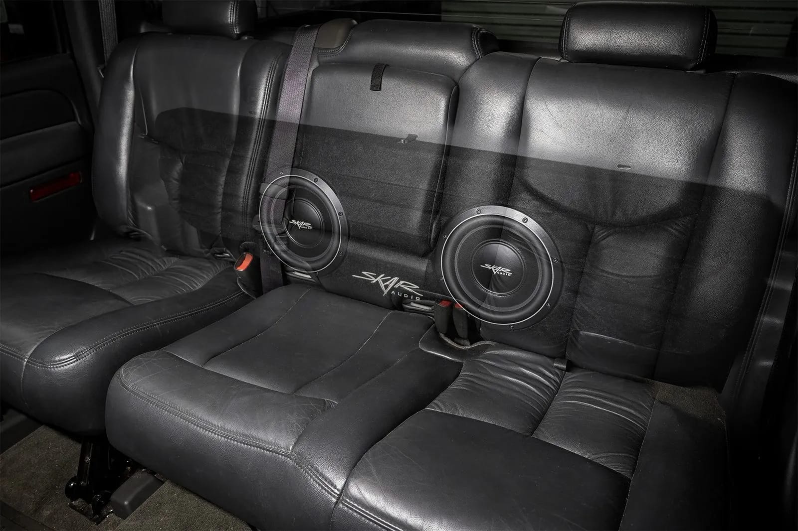 Dual 10" 2,000W Max Power Loaded Subwoofer Enclosure Compatible with 2001-2006 Chevy Silverado & GMC Sierra 1500 Non-HD Crew Cab Trucks #12