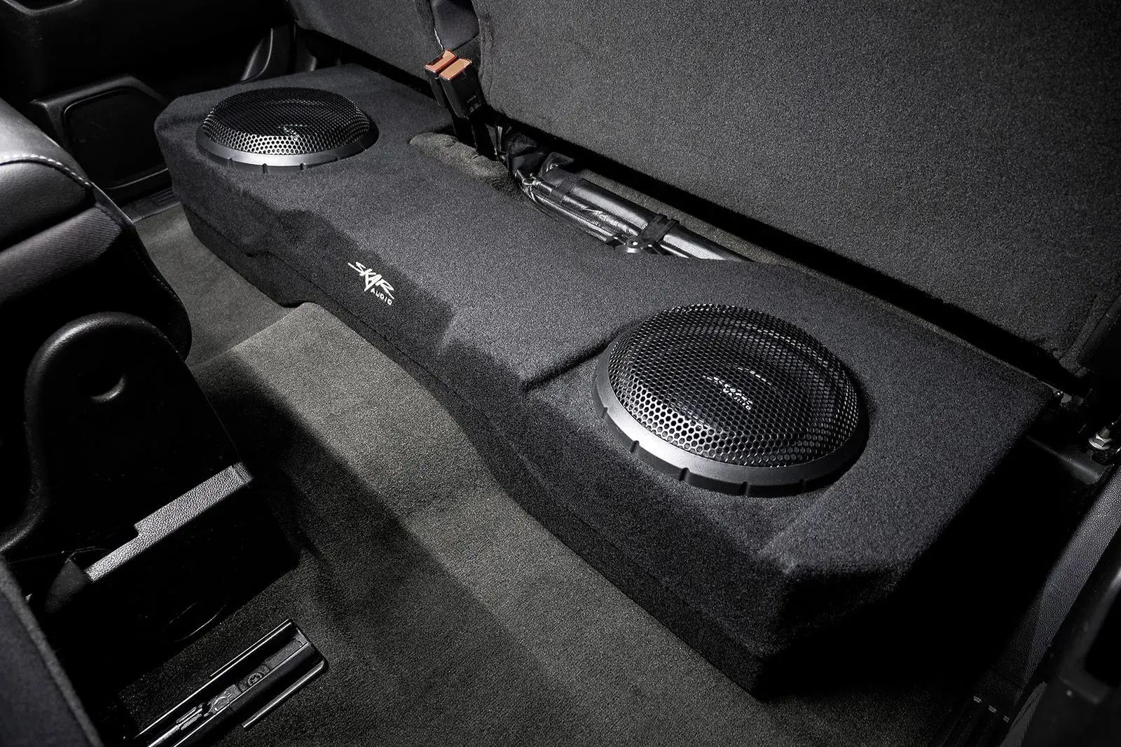 Featured Product Photo 11 for Dual 10" 2,000W Max Power Loaded Subwoofer Enclosure Compatible with 2014-2018 Chevy Silverado & GMC Sierra Double Cab Trucks