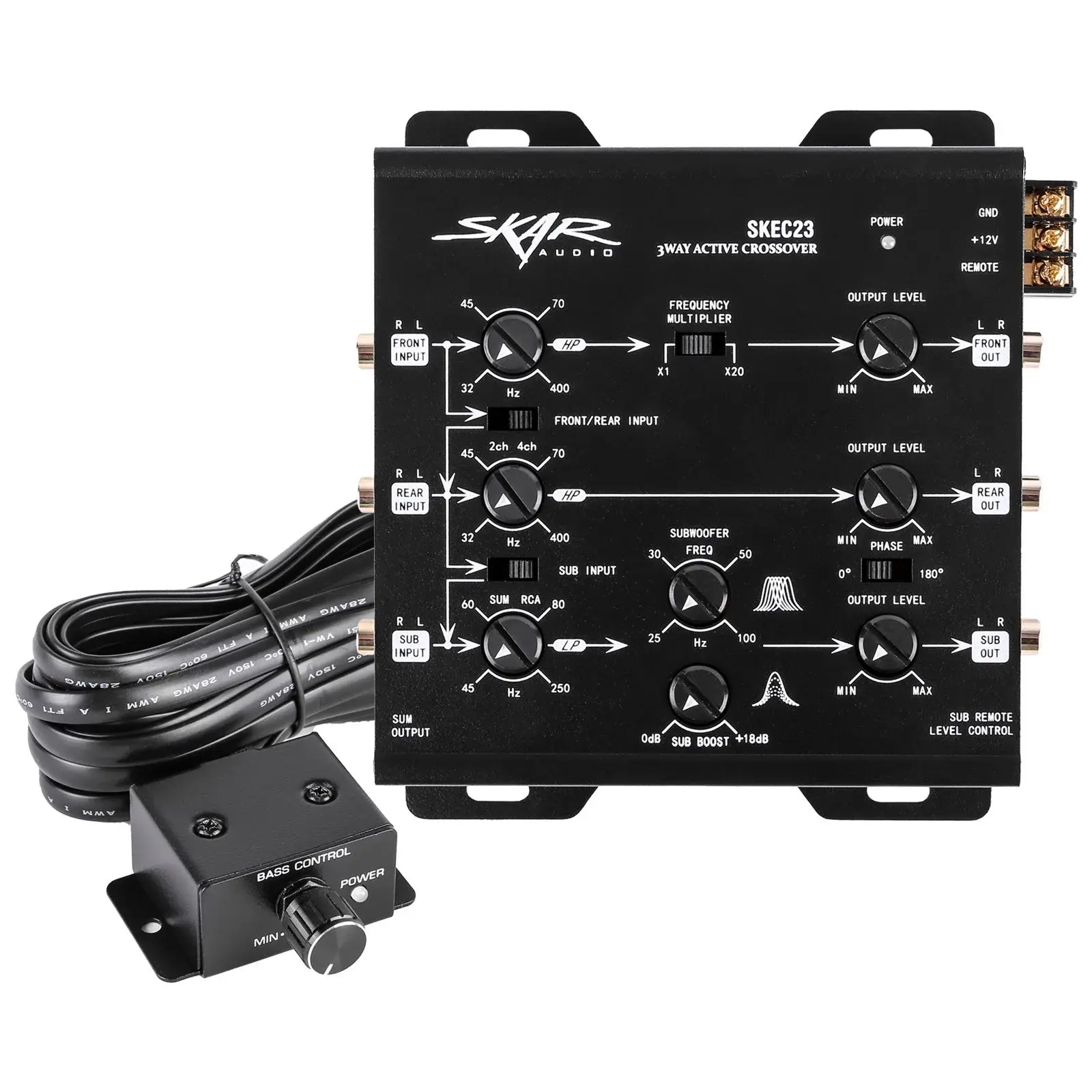 Featured Product Photo for SKEC23 | 3-Way 6 Channel Electronic Crossover