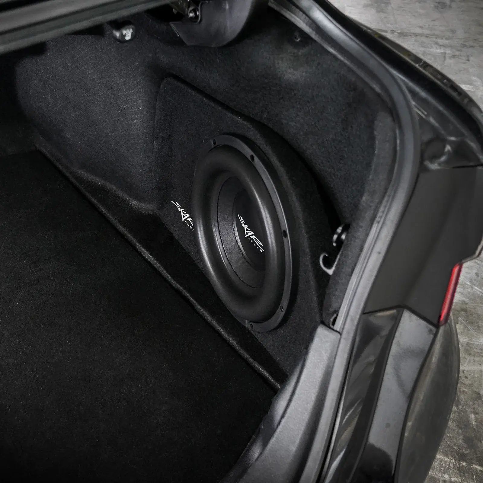 Featured Product Photo 5 for 2018-2025 Toyota Camry Compatible Single 12" Sealed Subwoofer Enclosure
