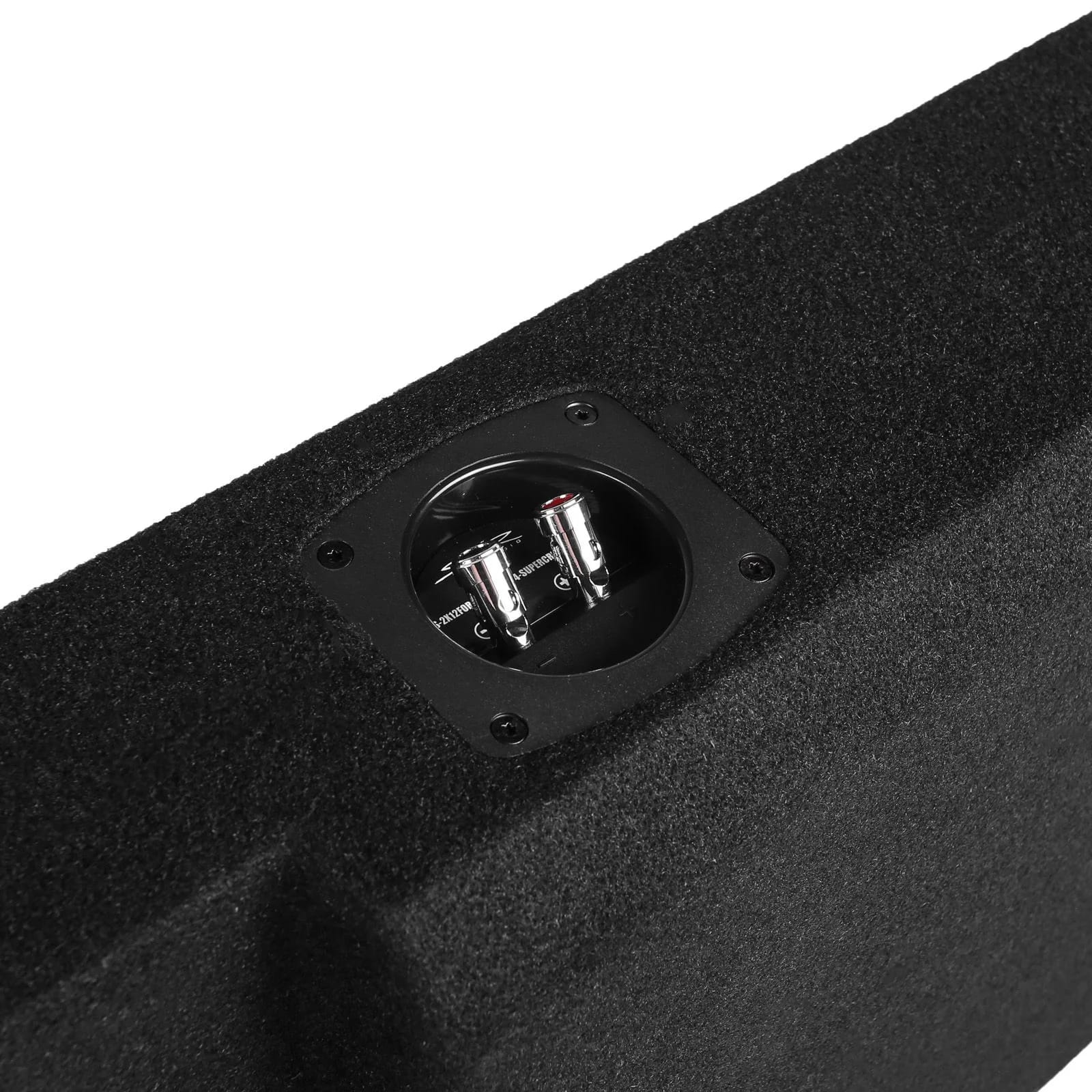 2009-2014 Ford F-150 Super Crew Cab Compatible Dual 12" Sealed Subwoofer Enclosure #5