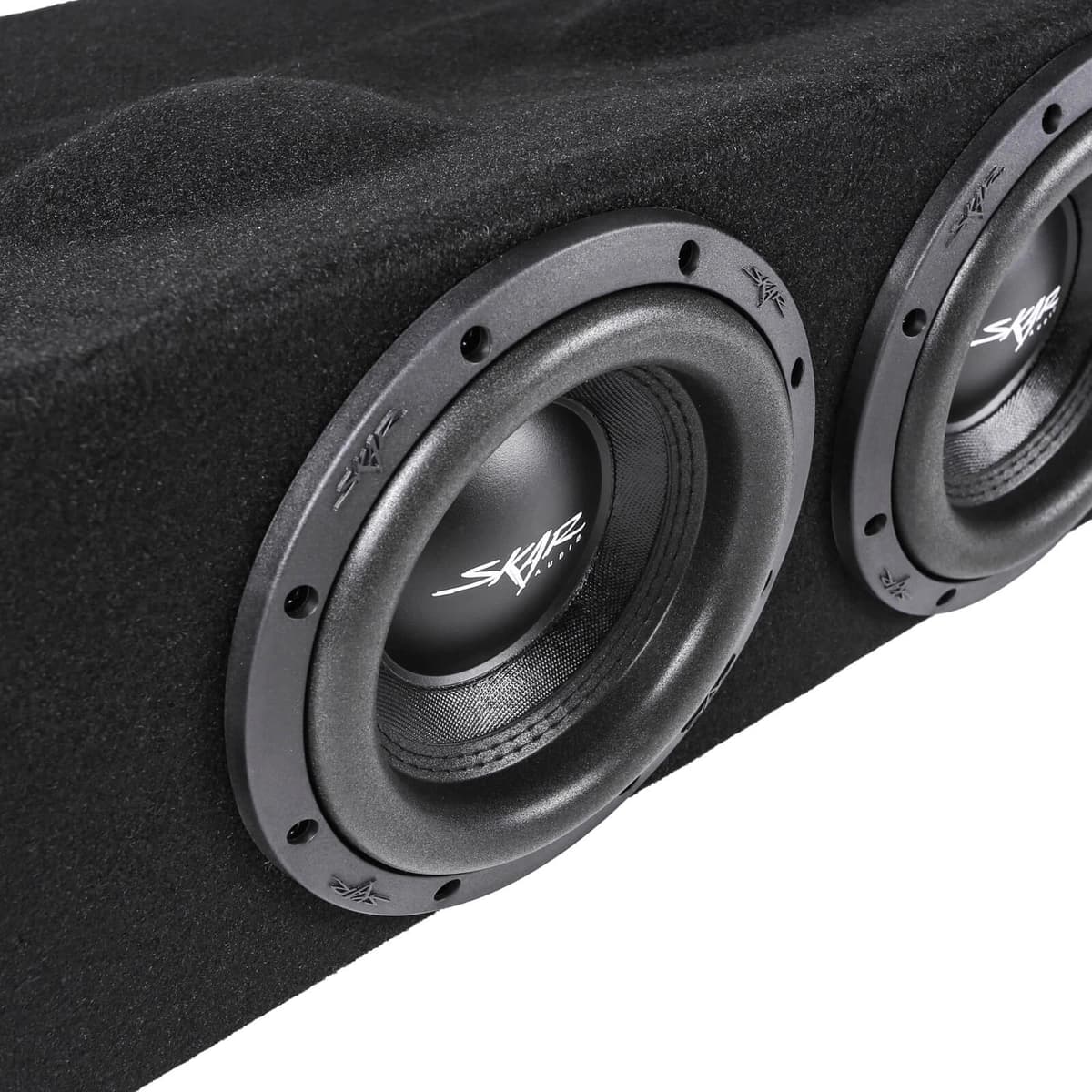Featured Product Photo 7 for Quad 8" 3,200W Max Power Loaded Subwoofer Enclosure Compatible with 2017-2025 Ford Super Duty (F-250/350/450) SuperCrew Cab Trucks