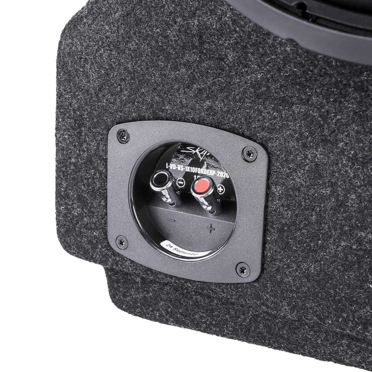Featured Product Photo 6 for Single 10" 800W Max Power Loaded Subwoofer Enclosure Compatible with 2020-2025 Ford Explorer Vehicles