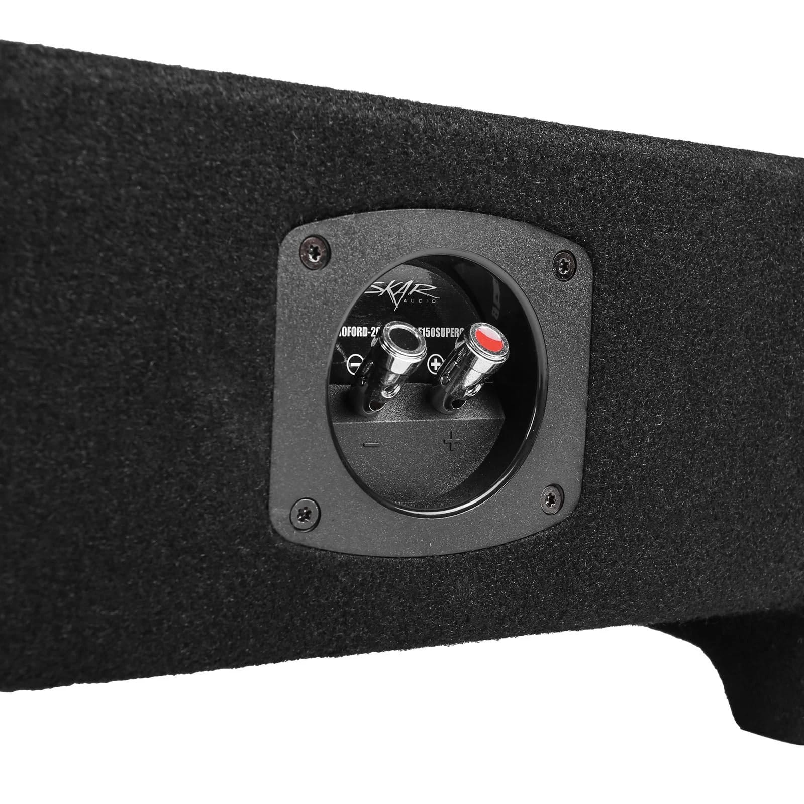 Dual 10" 1,600W Max Power Loaded Subwoofer Enclosure Compatible with 2004-2008 Ford F-150 Super Cab Trucks #7