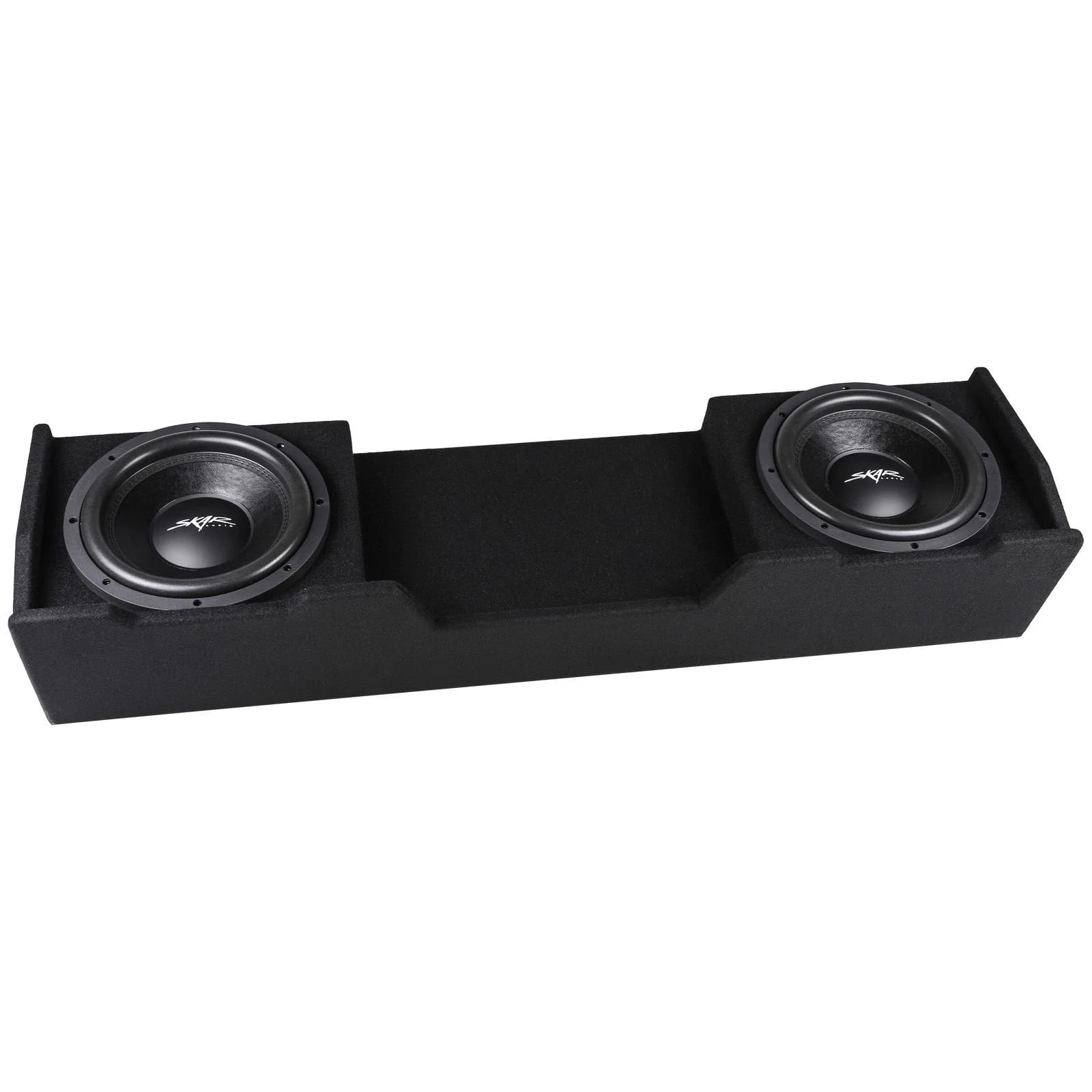 Dual 12" 1,600W Max Power Loaded Subwoofer Enclosure Compatible with 1999-2006 Chevrolet Silverado/GMC Sierra Extended Cab Trucks #1