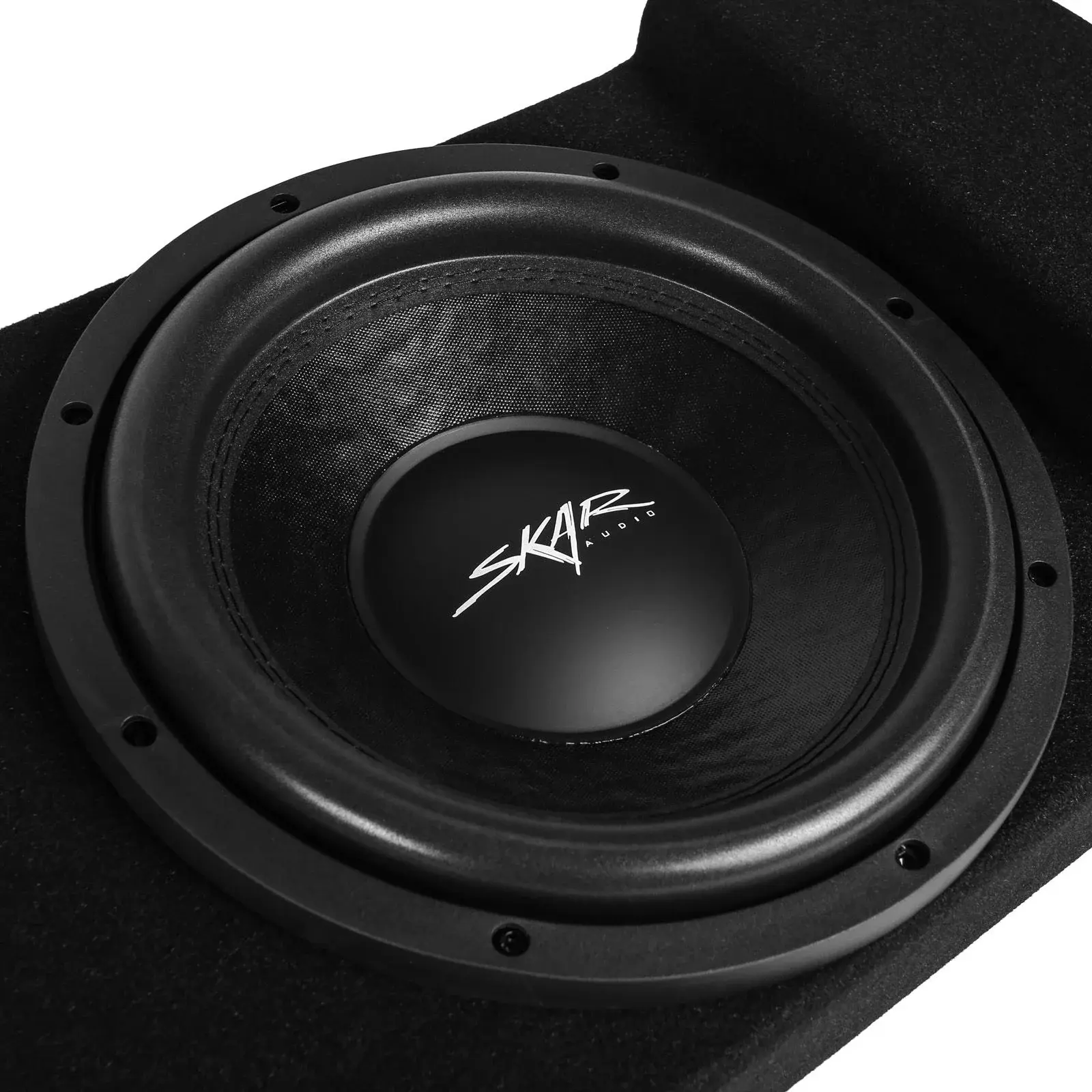 Featured Product Photo 4 for Dual 12" 1,600W Max Power Loaded Subwoofer Enclosure Compatible with 2014-2018 Chevy Silverado & GMC Sierra Crew Cab Trucks