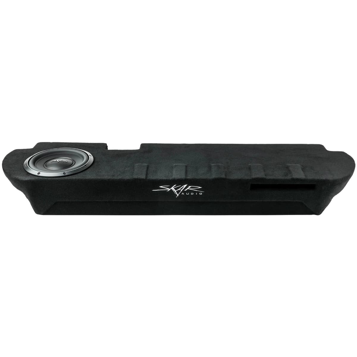 Featured Product Photo 1 for Single 10" 1,000W Max Power Loaded Subwoofer Enclosure Compatible with 1999-2016 Ford Super Duty (F-250/350/450) Crew Cab Trucks