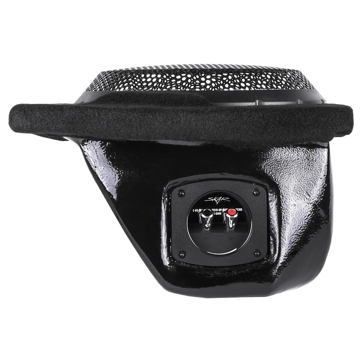 Single 10" 1,000W Max Power Loaded Subwoofer Enclosure Compatible with 2019-2025 Ford Ranger Super Crew Cab Trucks #5