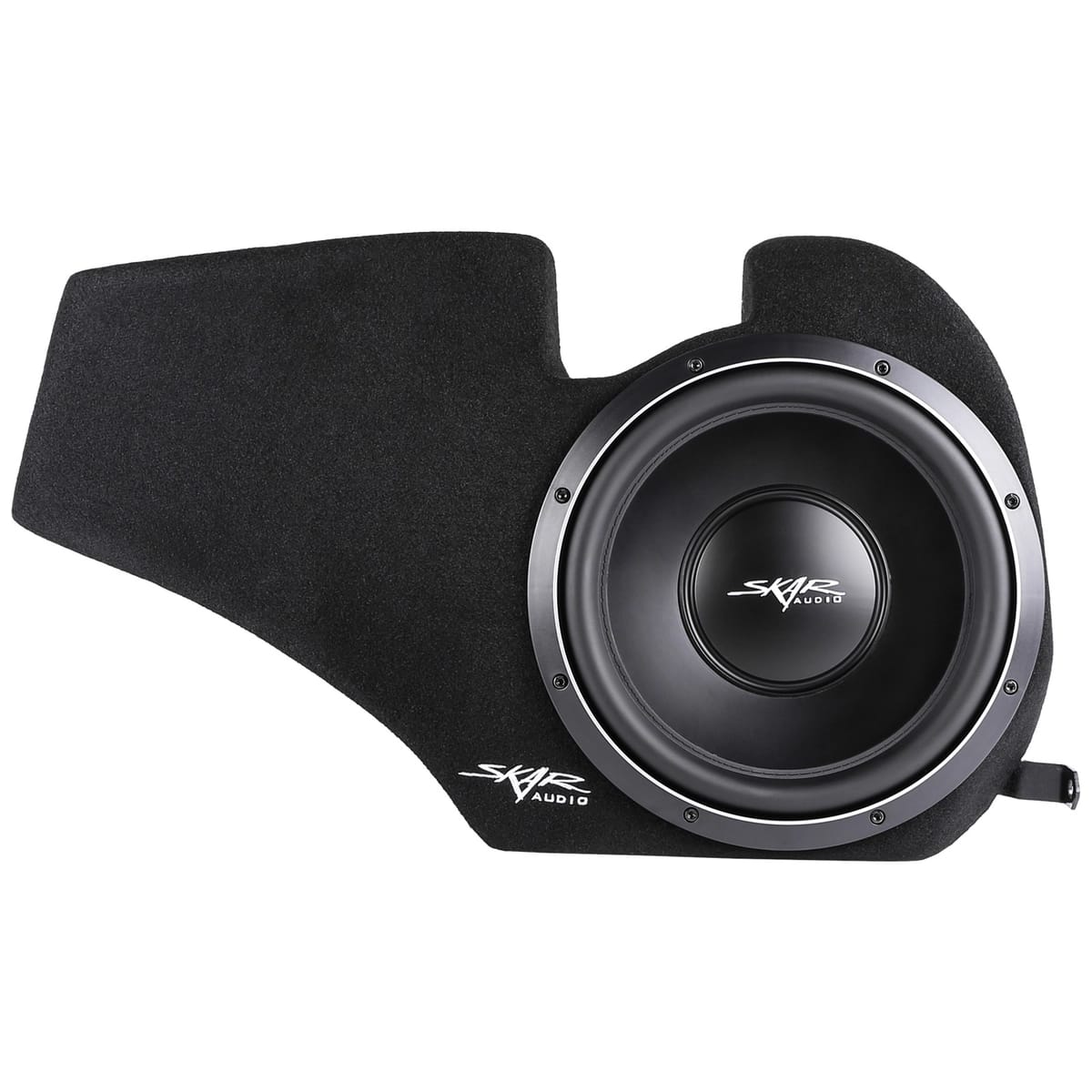 Single 12" 1,000W Max Power Loaded Subwoofer Enclosure Compatible with 2019-2025 Toyota RAV4 Vehicles #1