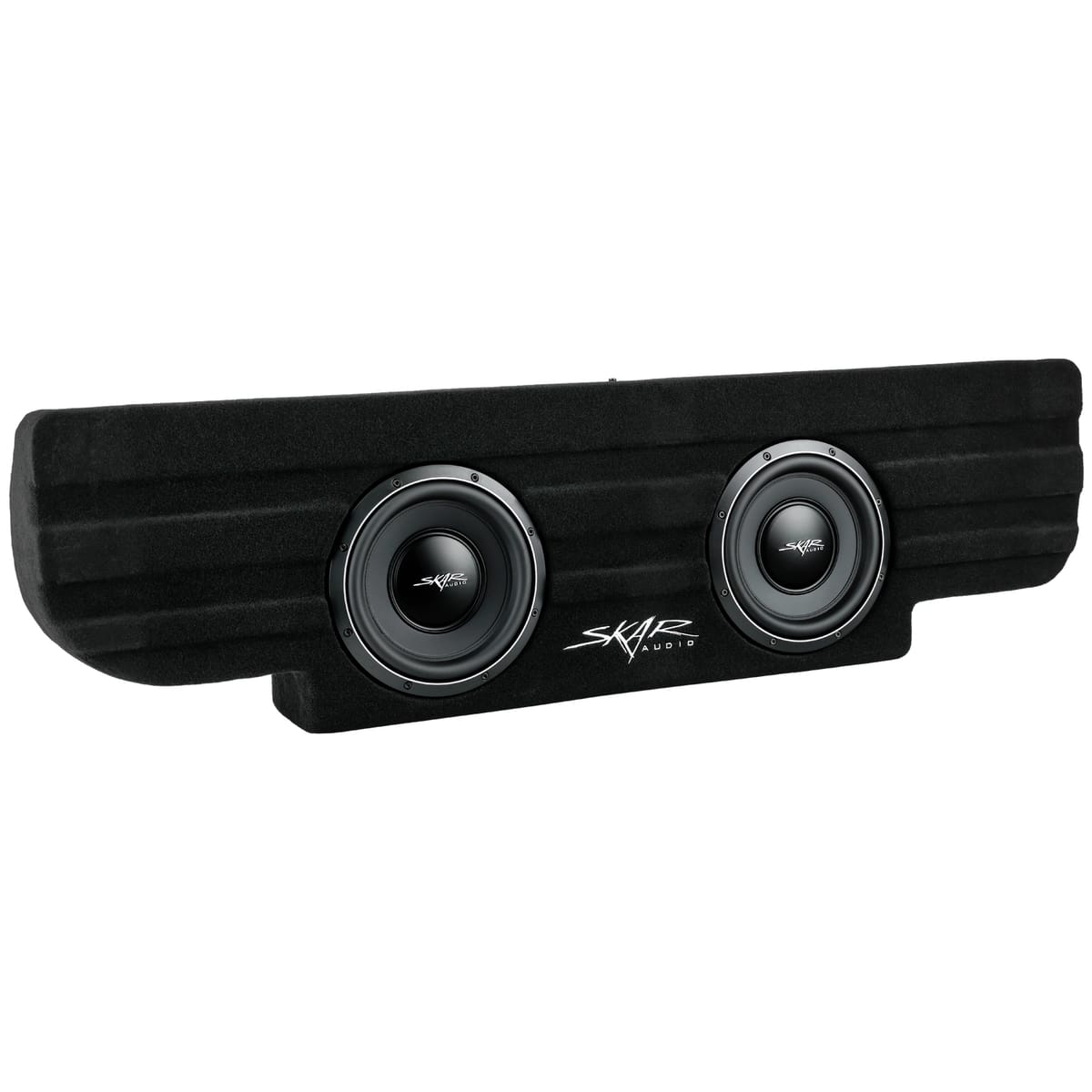 Dual 10" 2,000W Max Power Loaded Subwoofer Enclosure Compatible with 2001-2006 Chevy Silverado & GMC Sierra 1500 Non-HD Crew Cab Trucks #1