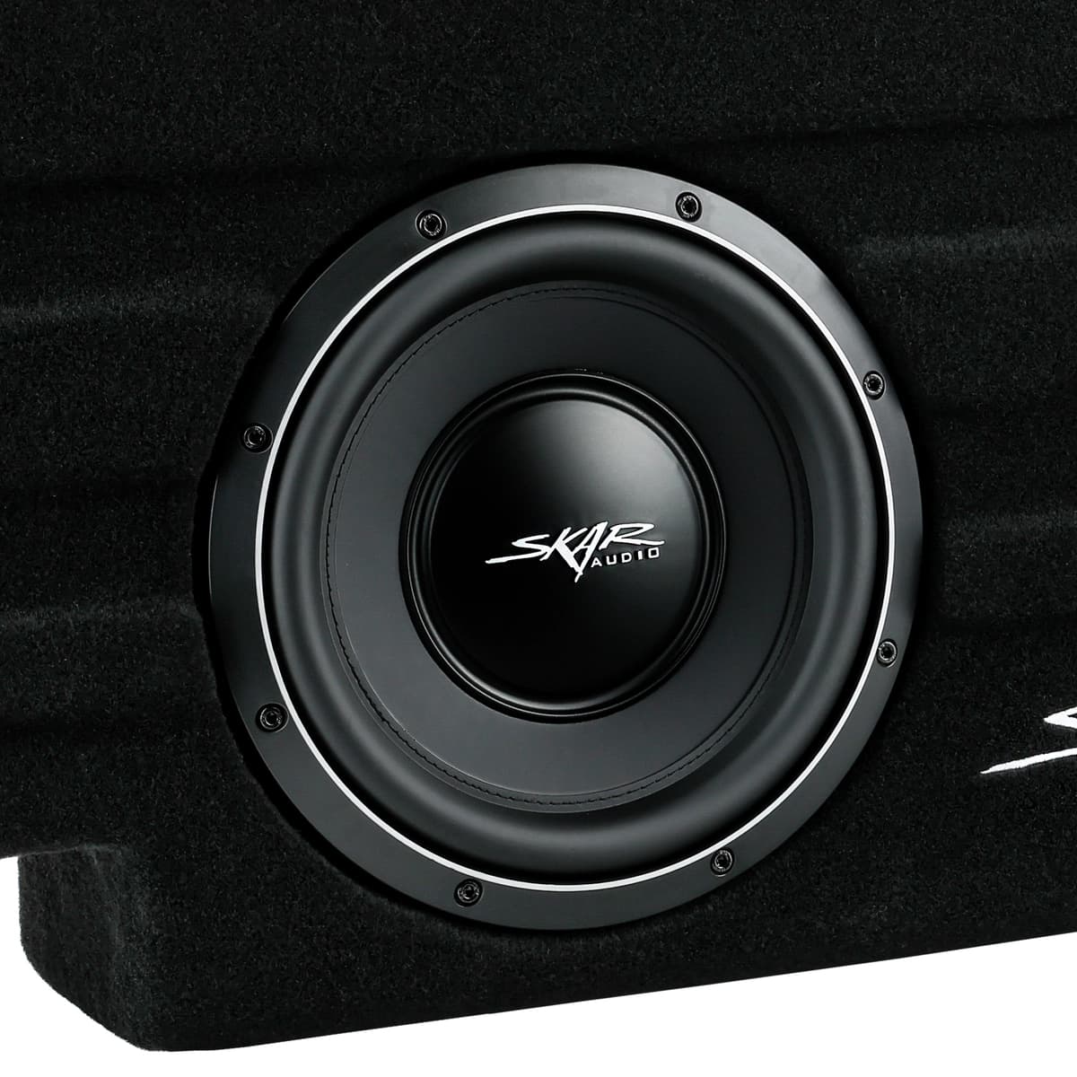 Featured Product Photo 5 for Dual 10" 2,000W Max Power Loaded Subwoofer Enclosure Compatible with 2001-2006 Chevy Silverado & GMC Sierra 1500 Non-HD Crew Cab Trucks