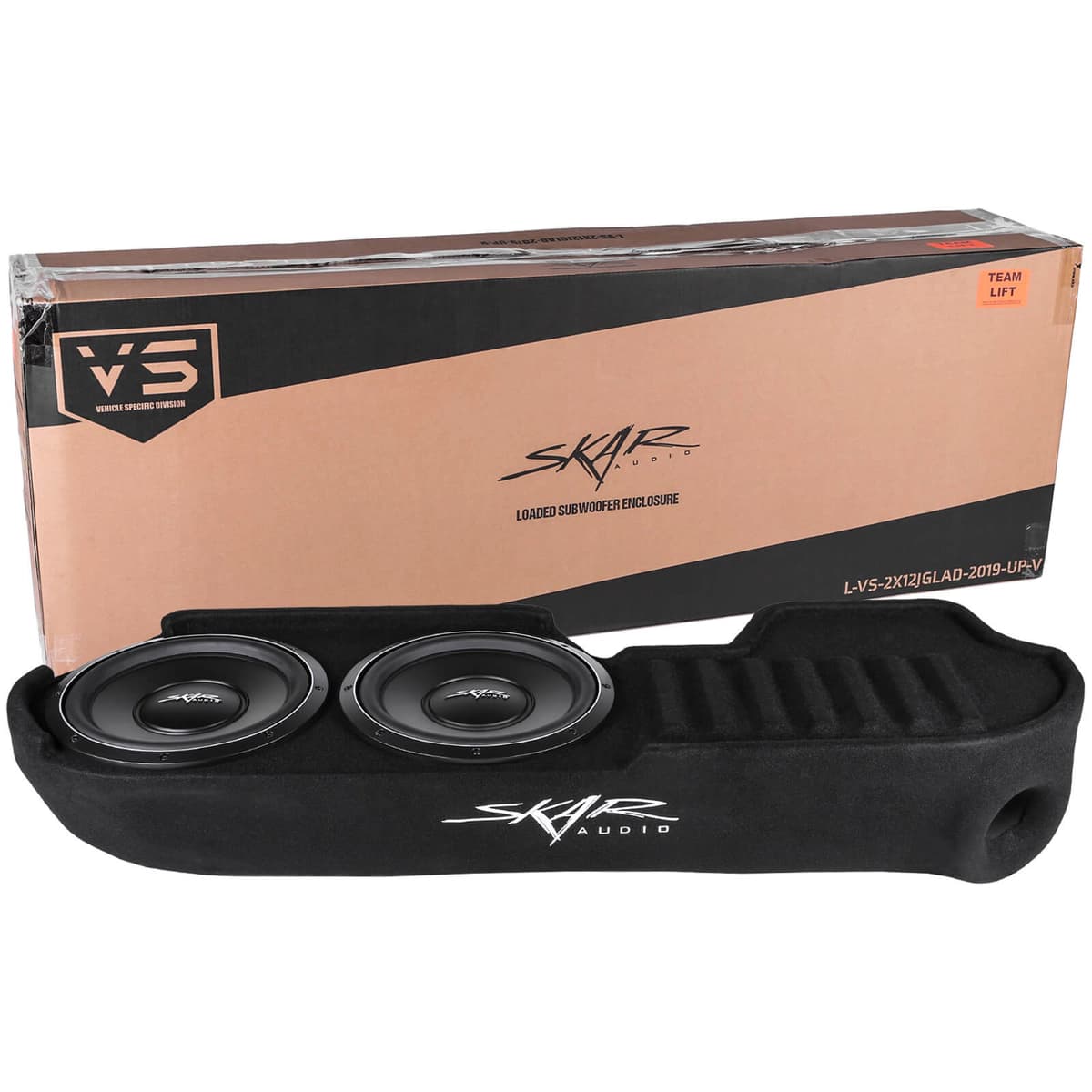 Featured Product Photo 7 for Dual 12" 2,000W Max Power Loaded Ported Subwoofer Enclosure Compatible with 2019-2025 Jeep Gladiator Trucks