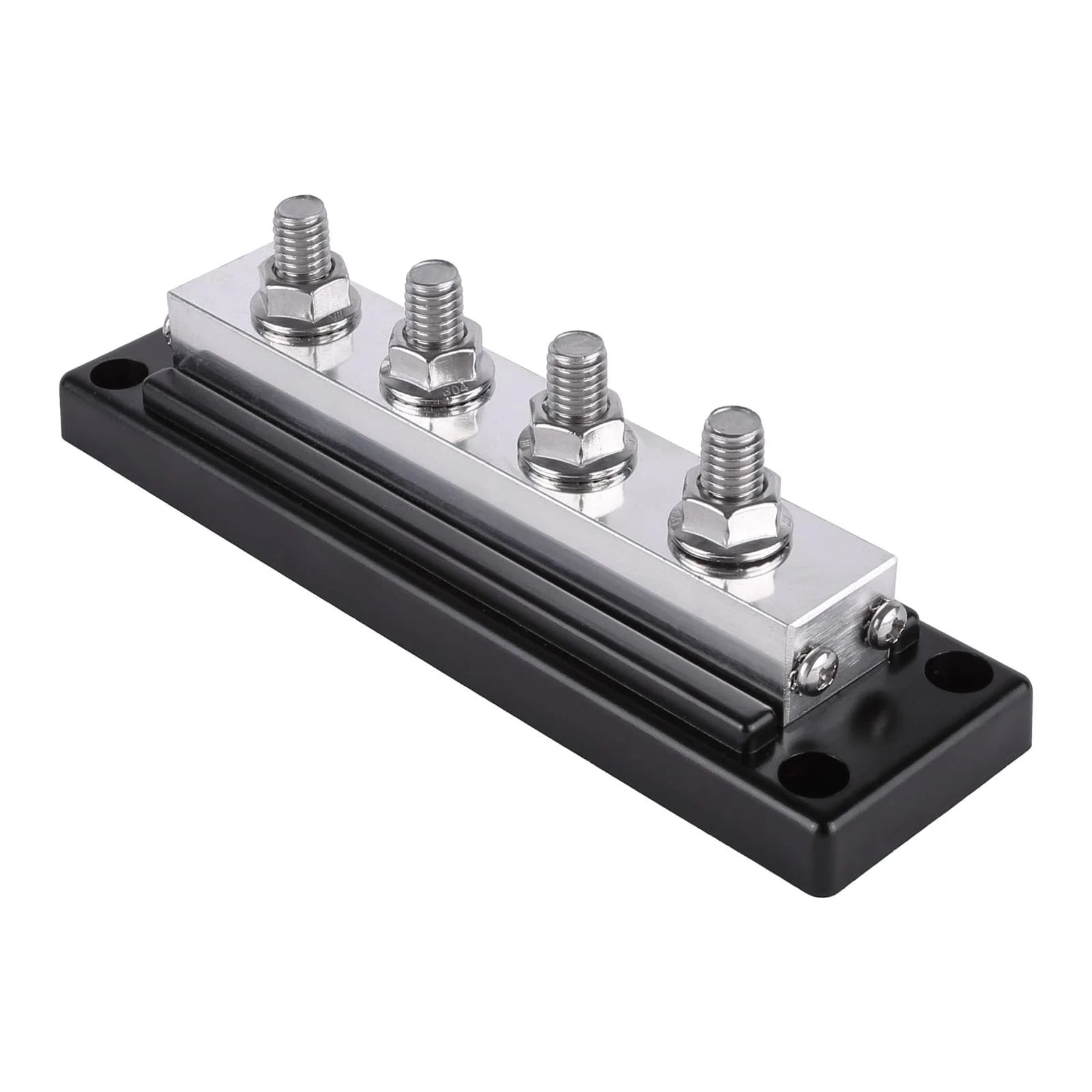4 AWG 5/16" Nickel Plated Premium Ring Terminals (5-Pack)