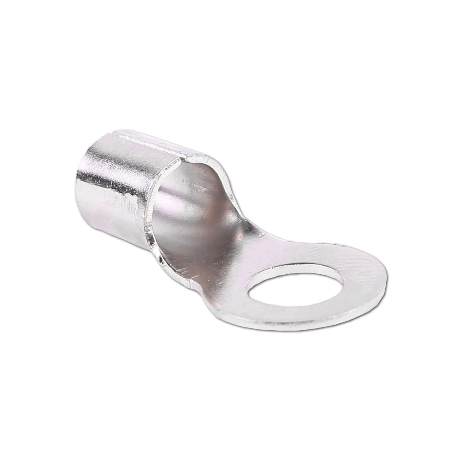 Featured Product Photo 3 for SKRING-TERM-4GA-10PK | 4 Gauge (5/16") Nickel Plated Premium Ring Terminals (10-Pack)