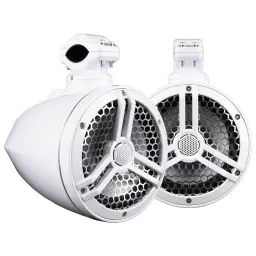 SK65M-TWR | Marine 6.5" Full Range 2-Way 320 Watt Tower Speakers - White (Pair) thumbnail 1