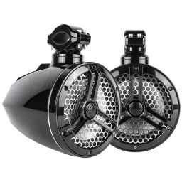 SK65MB-TWR | Marine 6.5" Full Range 2-Way 320 Watt Tower Speakers - Black (Pair) thumbnail 1