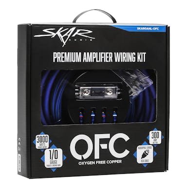 Featured Product Photo 2 for SKAR0ANL-OFC | 1/0 Gauge - 3,000 Watt OFC Amplifier Wiring Kit