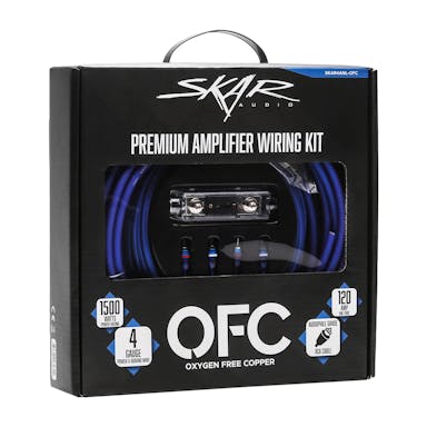 Featured Product Photo 2 for SKAR4ANL-OFC | 4 Gauge - 1,500 Watt OFC Amplifier Wiring Kit