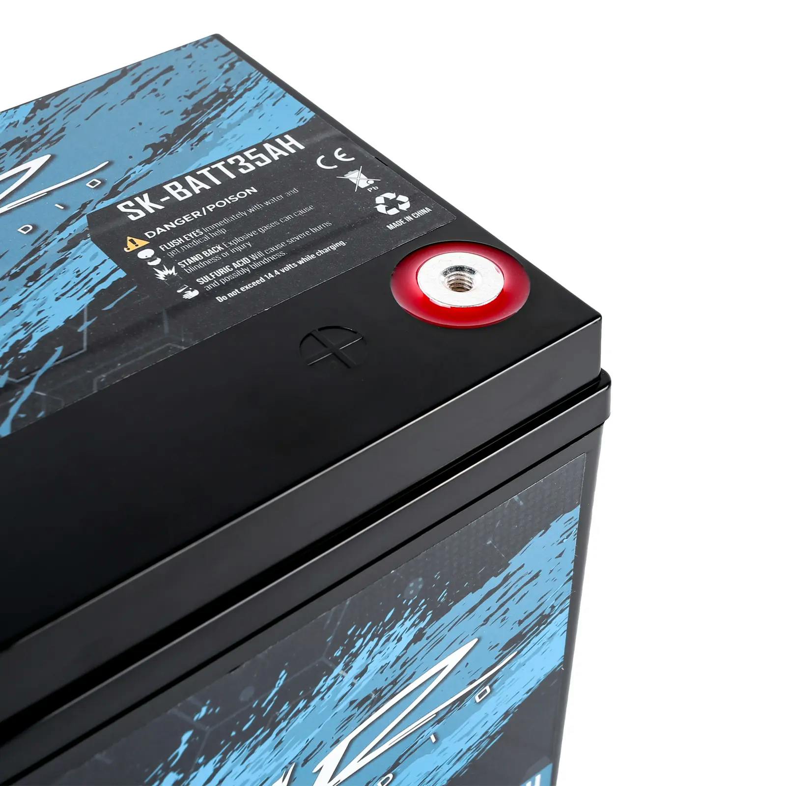 Featured Product Photo 5 for SK-BATT35AH | 12V 35Ah AGM High Performance Car Audio Battery