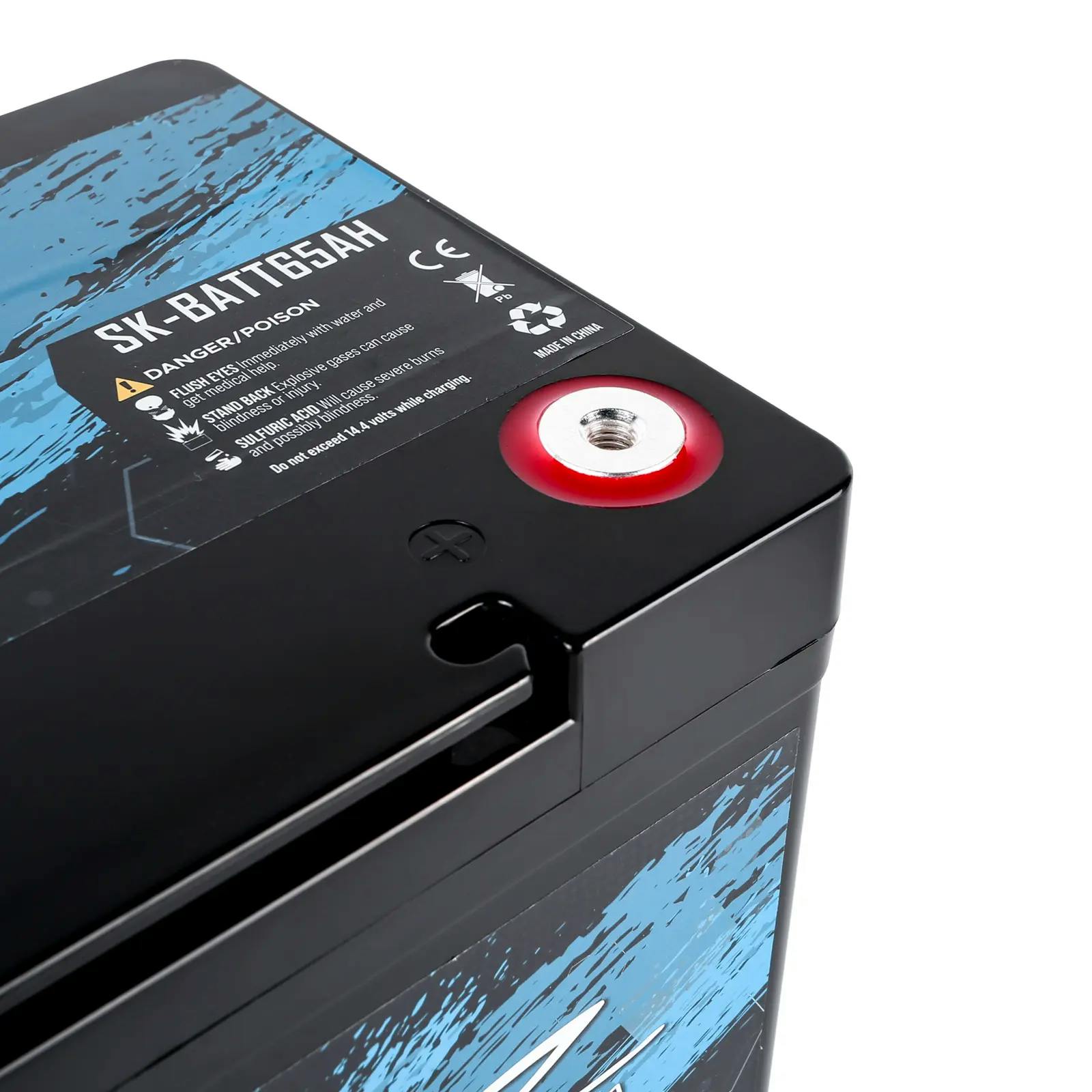 Featured Product Photo 5 for SK-BATT65AH | 12V 65Ah AGM High Performance Car Audio Battery