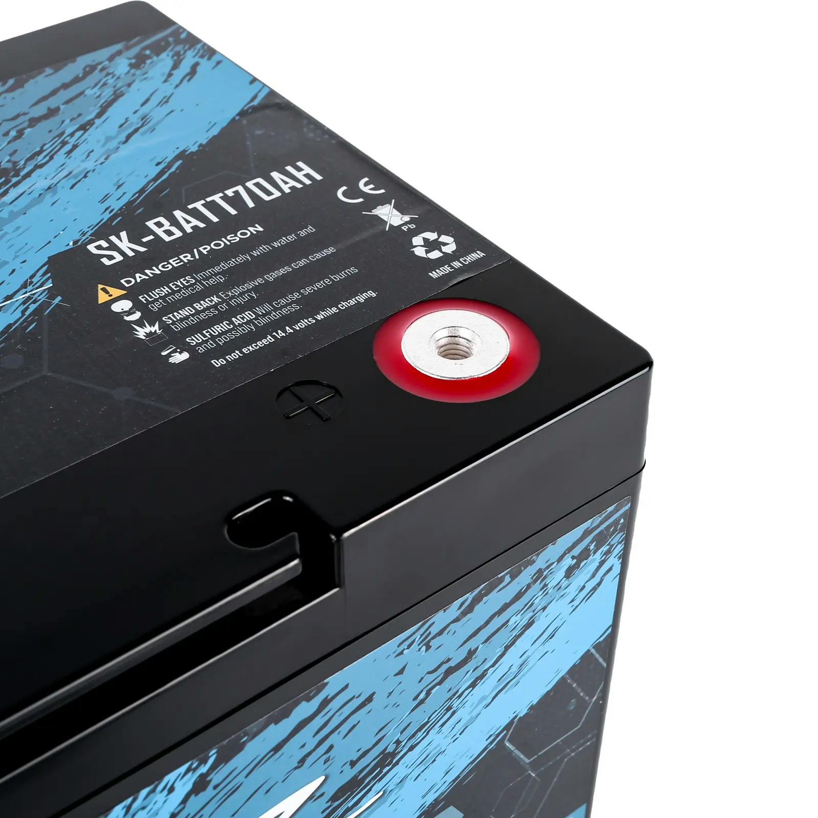 Featured Product Photo 5 for SK-BATT70AH | 12V 70Ah AGM High Performance Car Audio Battery