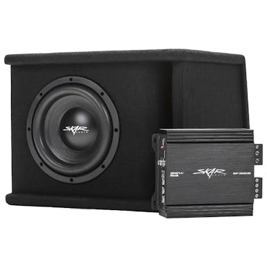 Featured Product Photo 1 for Single 8" 700 Watt SDR Series Complete Subwoofer Package with Vented Enclosure and Amplifier