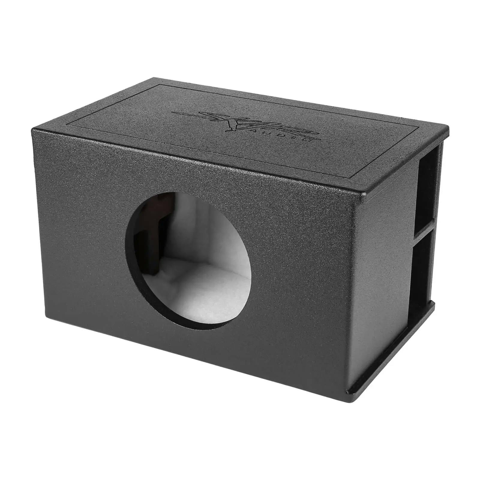 Featured Product Photo for Single 10" 'SPL Series' Armor Coated Ported Subwoofer Enclosure